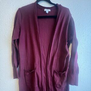 Berry Cardigan with pockets